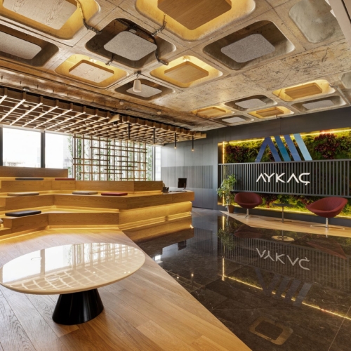 recent Aykaç İnşaat Offices – Istanbul office design projects